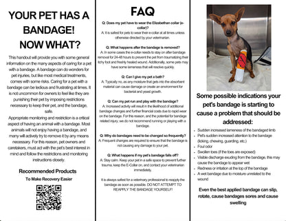 At-Home Bandage Care – Client Education Handout (Printable PDF)