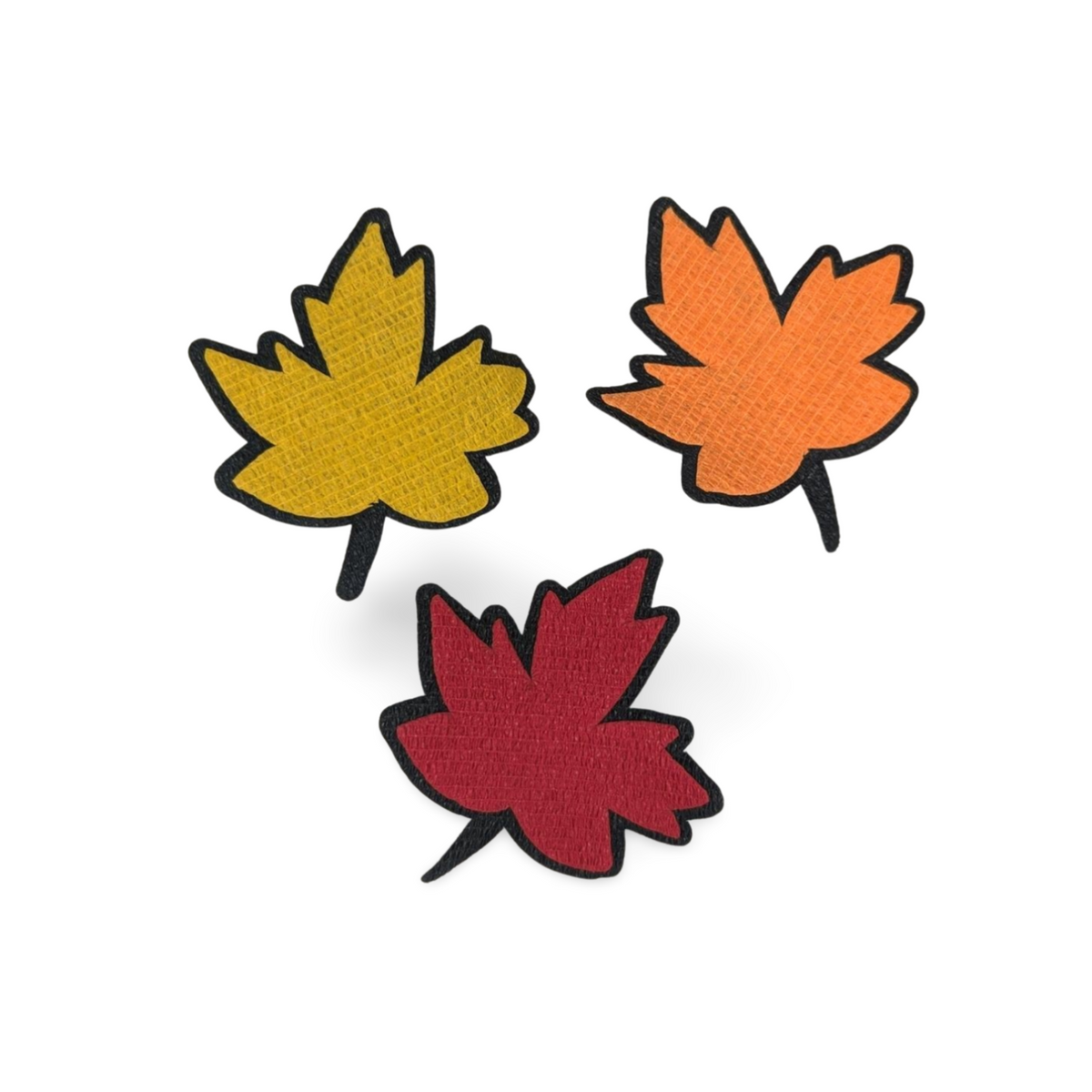 Autumn leaves veterinary bandage art patch
